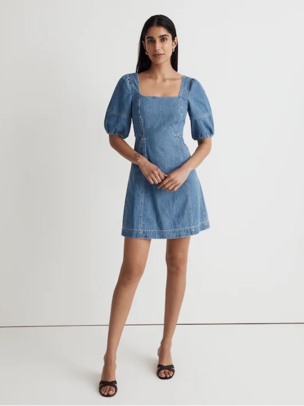 Madewell Denim Maisie Mini Dress